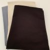 APRONS - 2 X ECRU (OFF WHITE) and 2 X MID GREY + FREE BLACK PILLOW CASE