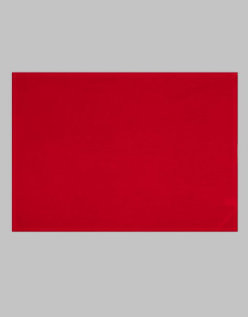 Blank red tea towels (3 singles)