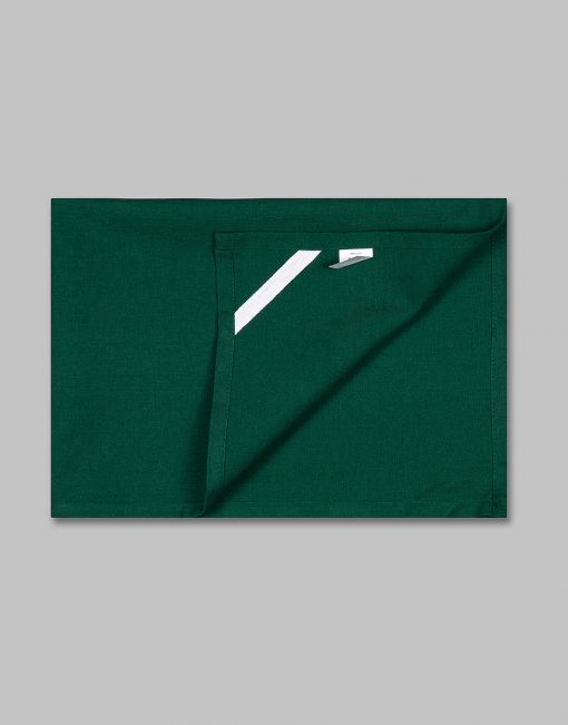 Plain dark green (blank) tea towels (9 dozen) - Image 7