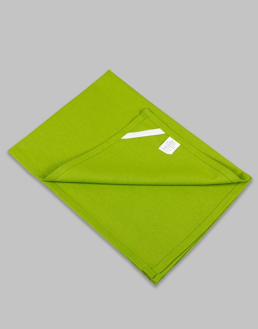 3 x Plain green (blank) tea towels - Image 3
