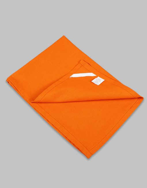 Orange (burnt) plain/ blank tea towels (5 dozen) - Image 3