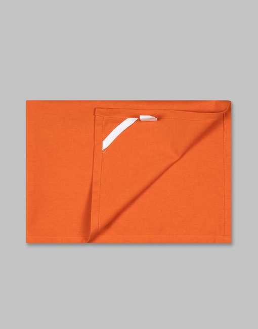 Orange (burnt) plain/ blank tea towels (5 dozen) - Image 7