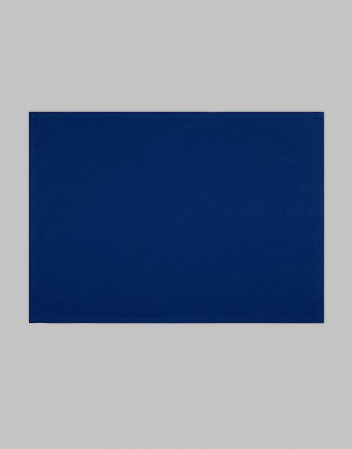 Navy blue blank tea towels (flat weave) - 8 dozen