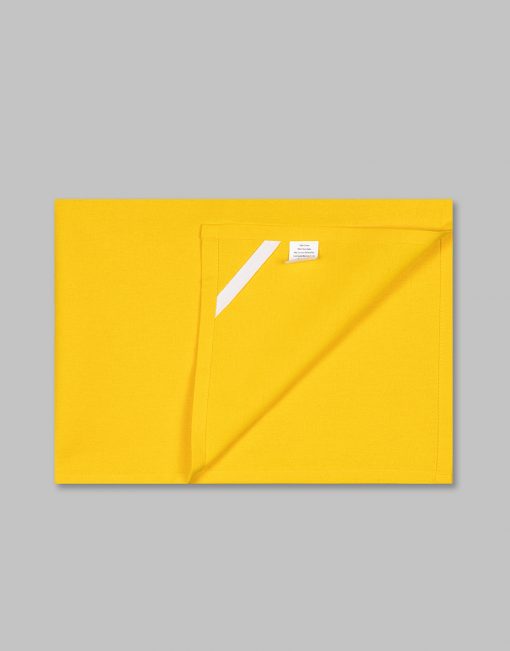 Yellow plain/ blank tea towels (6 dozen) - Image 7